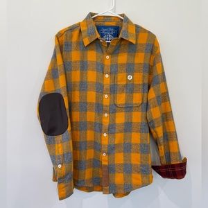 Campfire Flannel shirt in Aspen Gold